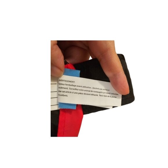 Red and Black Country Living Life With Pets Dog Ladybug Raincoat - Picture 14 of 16